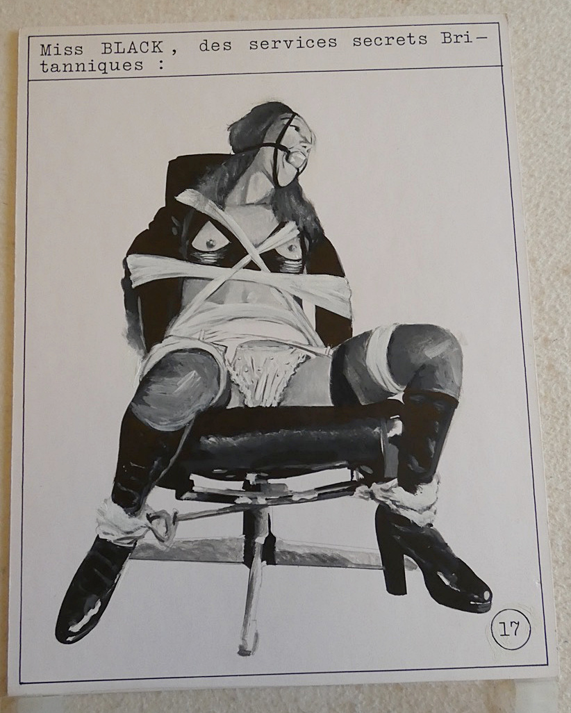 Romain Slocombe - original comic art