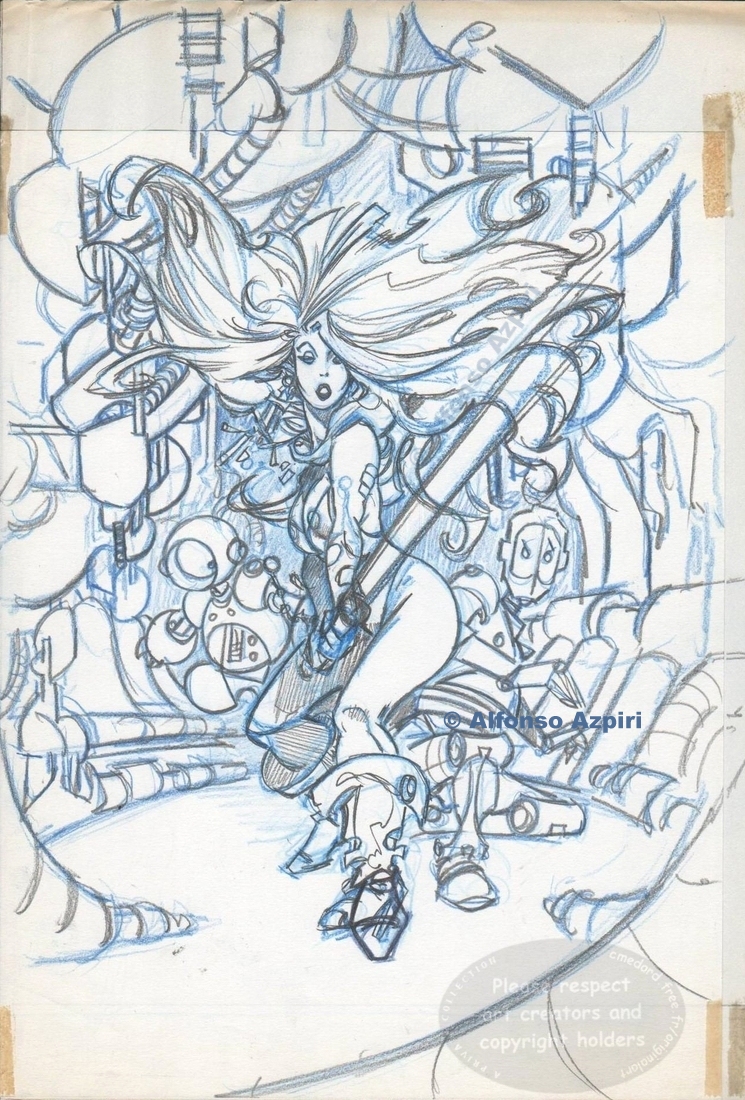 希少 アメコミ Alfonso Azpiri 作品4点 Alfonso Azpiri - Lambiek Comiclopedia
