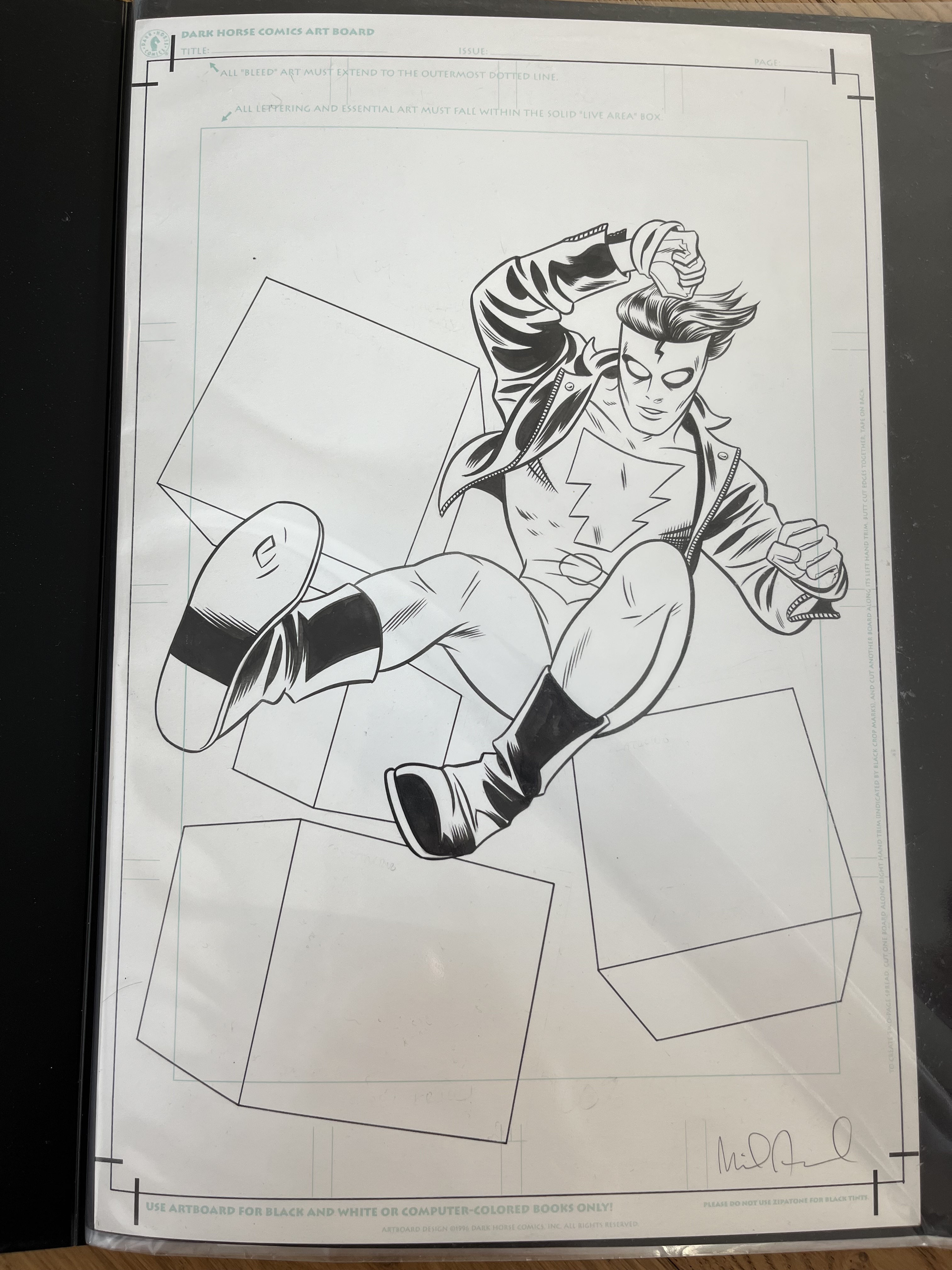 Mike Allred - original comic art