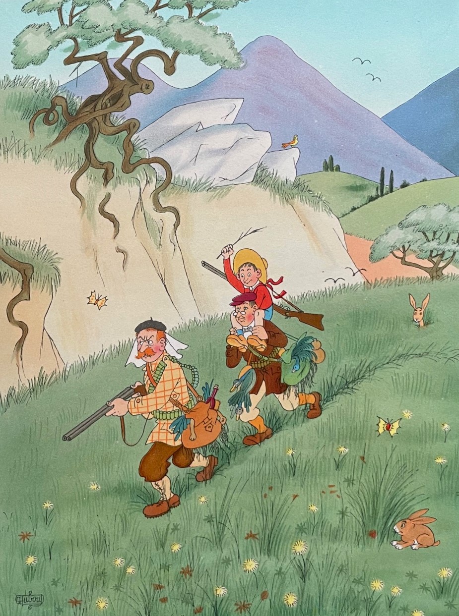 Albert Dubout illustre Marcel Pagnol - Dernier livre de Dubout