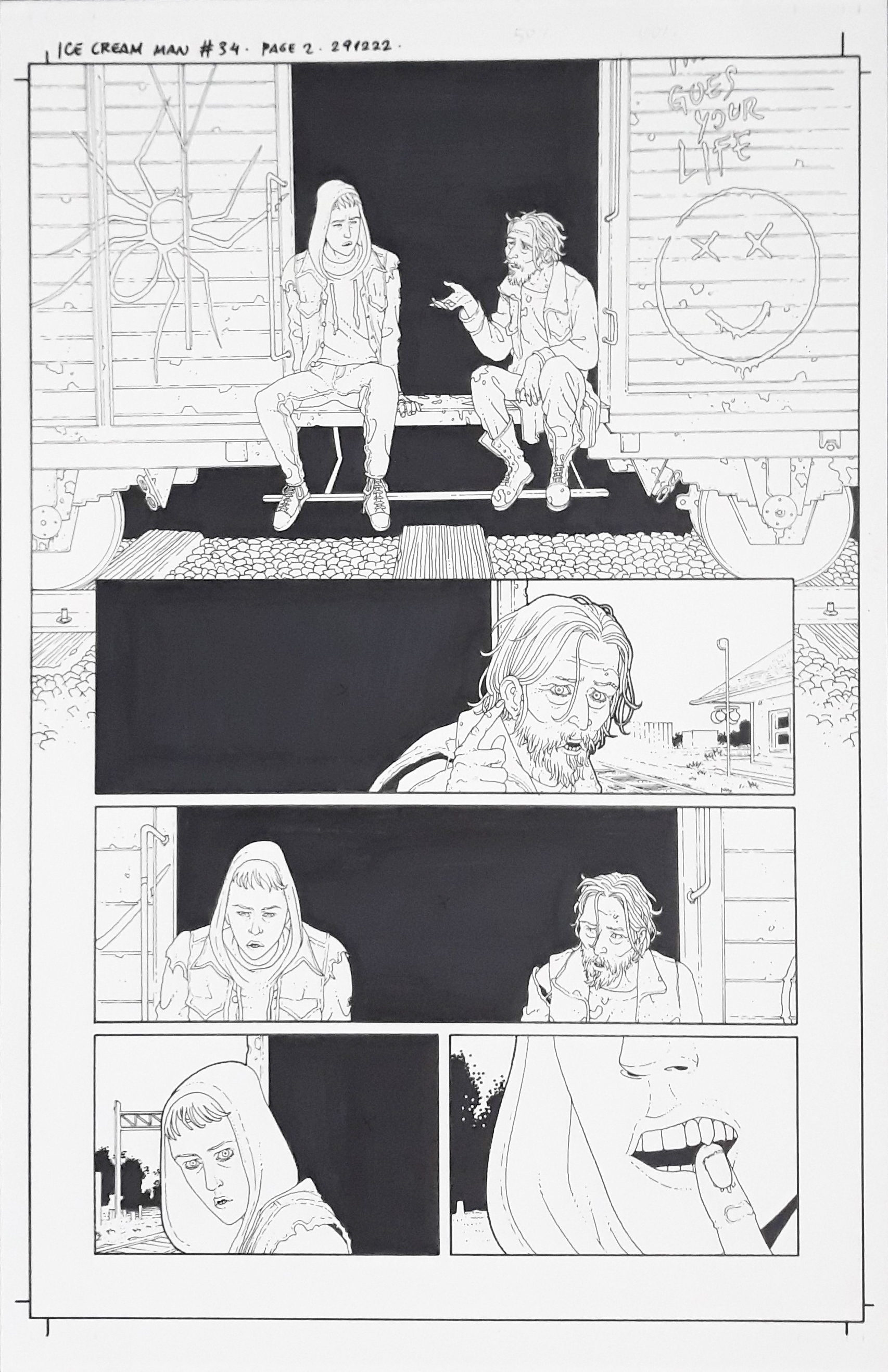 Martin Morazzo - original comic art