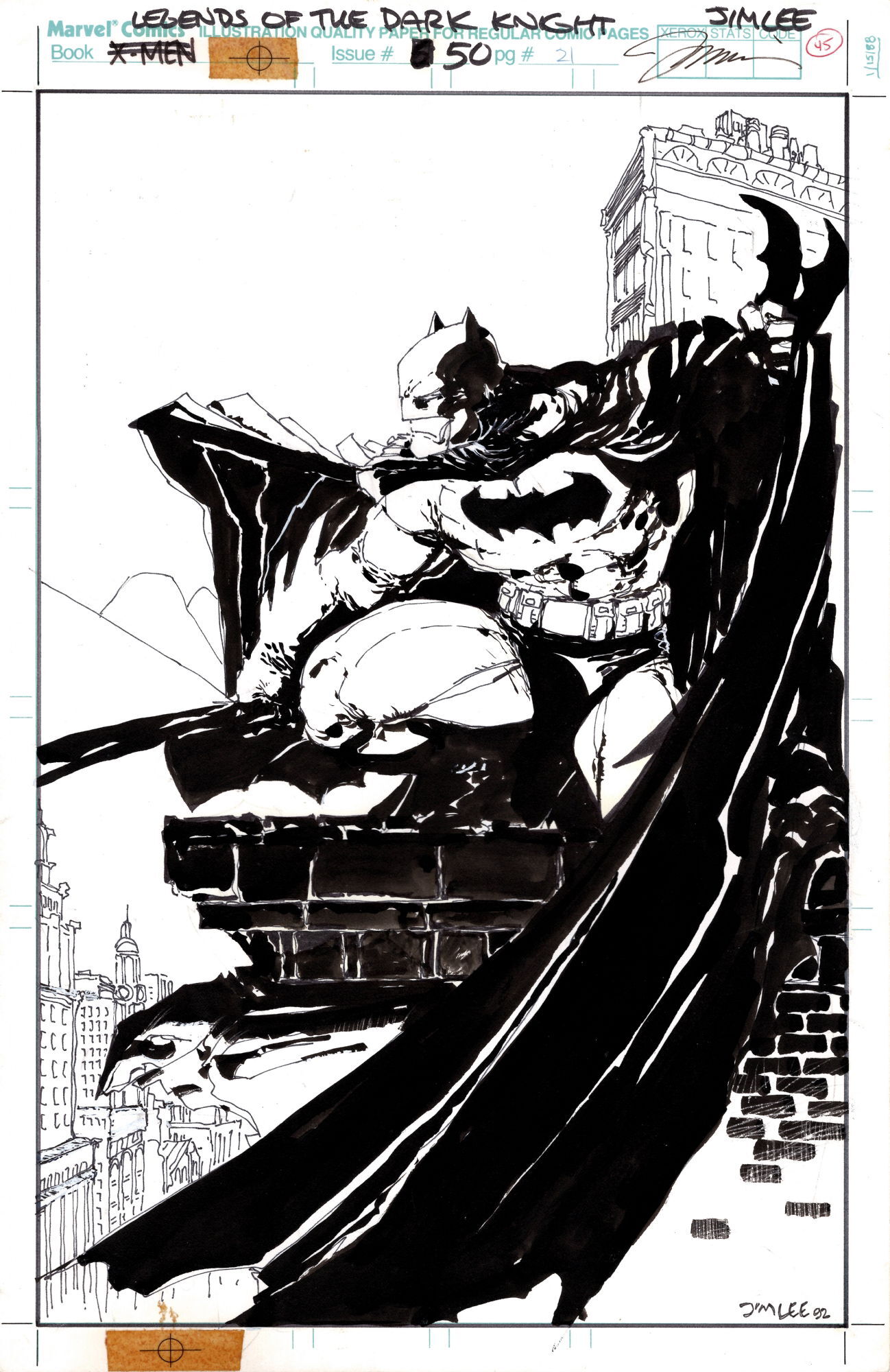 Jim Lee - original comic art