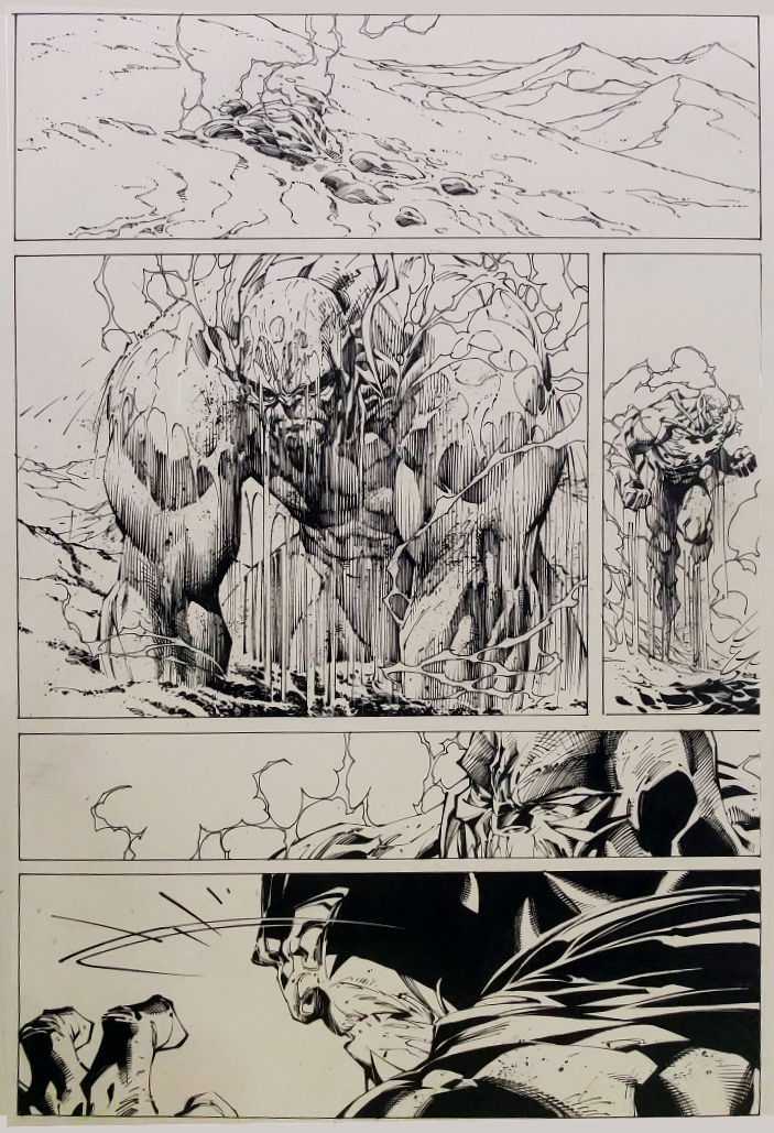 スーパーマン アートプリント Jim Lee サイン入り Limited Edition Jim