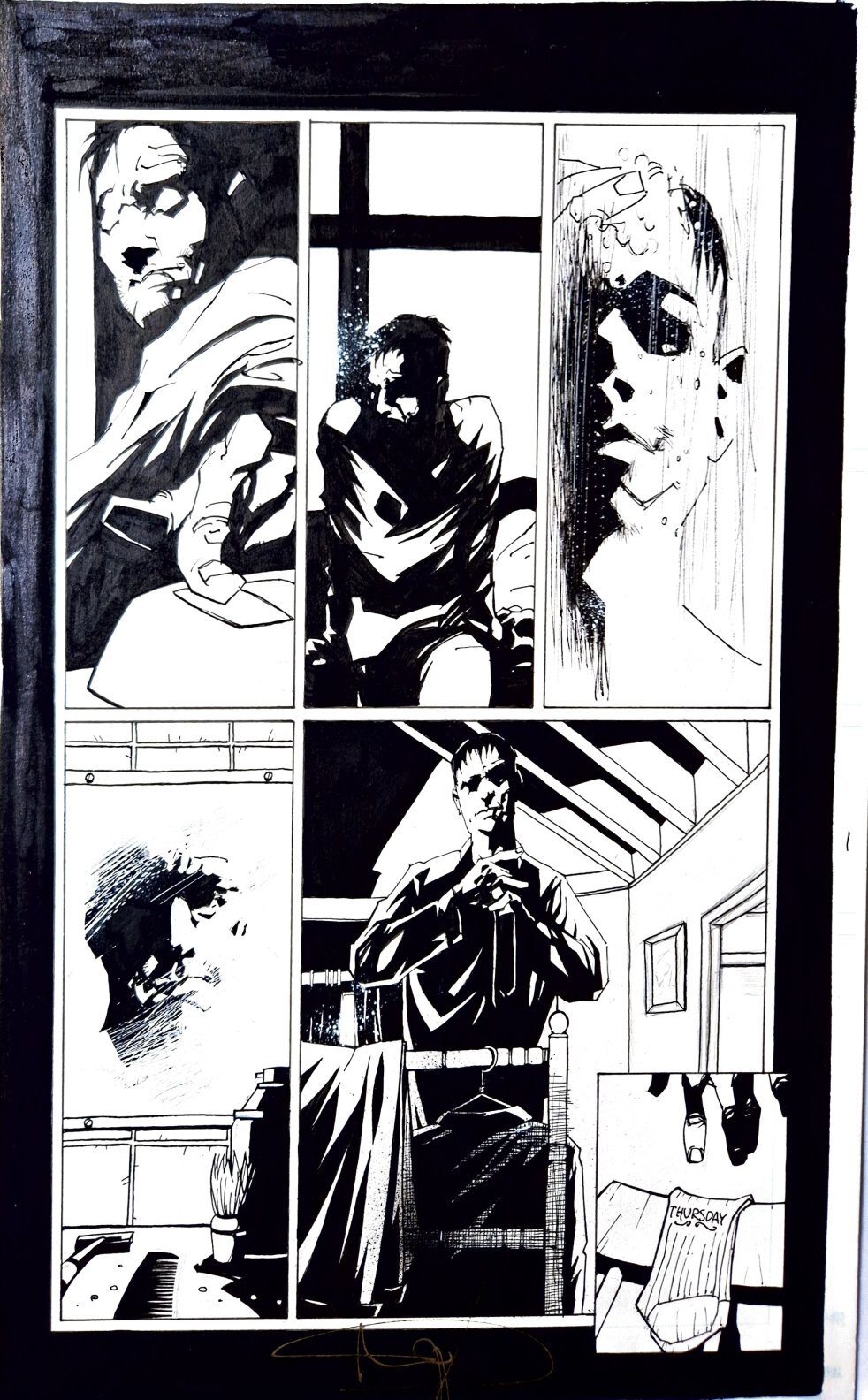 Ashley Wood - original comic art