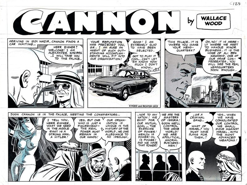 Wally Wood - original comic art