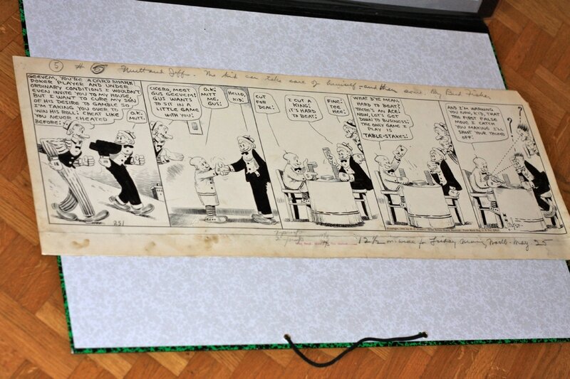 Bud FISHER, another strip from Mutt and Jeff - Planche originale