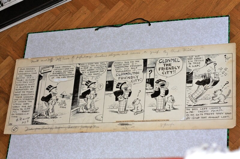 Bud FISHER, strip from Mutt and Jeff - Comic Strip