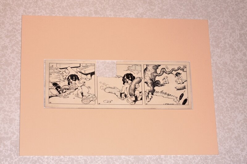 Calvo, strip de Moustache et Trottinette - Comic Strip