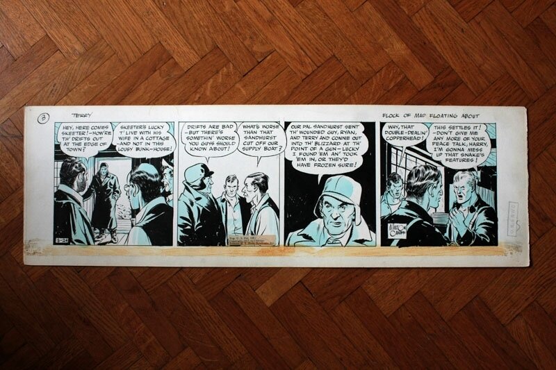 Caniff Terry 1937 - Planche originale