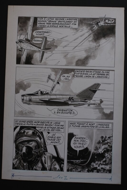 Jean-Michel Charlier, Jijé, Jije, double pl de Tanguy et Laverdure, part2 - Comic Strip