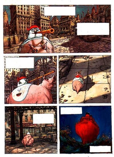 Nicolas De Crécy, De CRECY bibendum celeste - Comic Strip