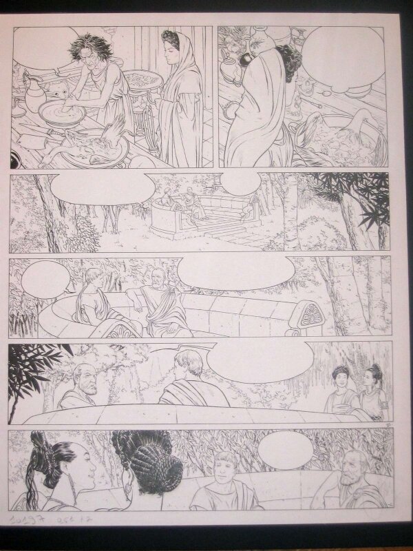 Delaby / Murena tome 2 pl22 - Planche originale