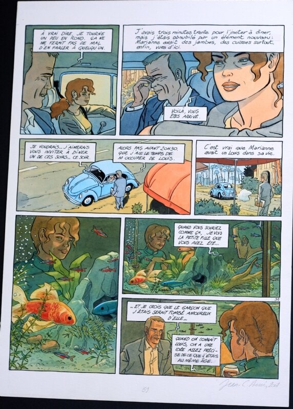 Denis, pl 39 de Quelques mois à l'Amélie - Planche originale