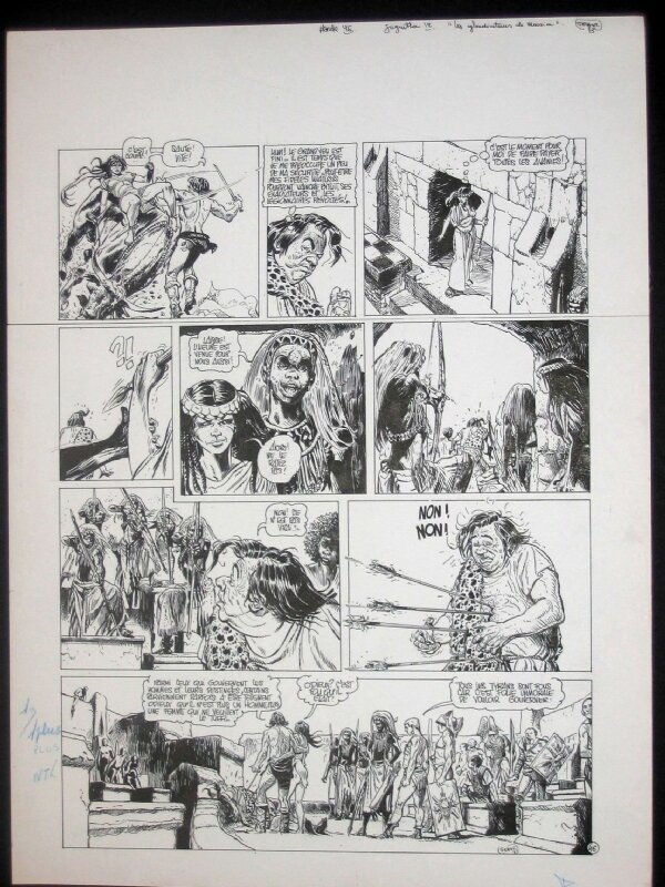 Franz Jugurtha pl de fin - Comic Strip