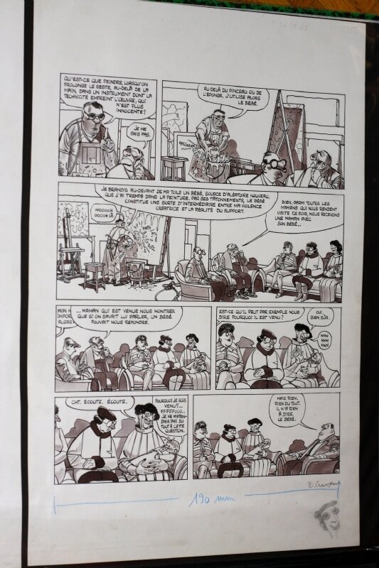 Goossens, Encyclopédie des bébés, planche 4 d'une histoire complète - Comic Strip