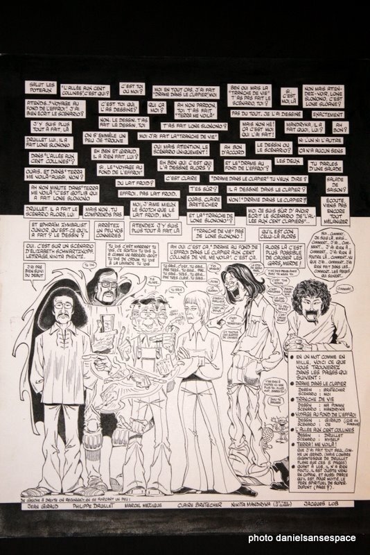 Gotlib, planche de RAB 5 - Comic Strip
