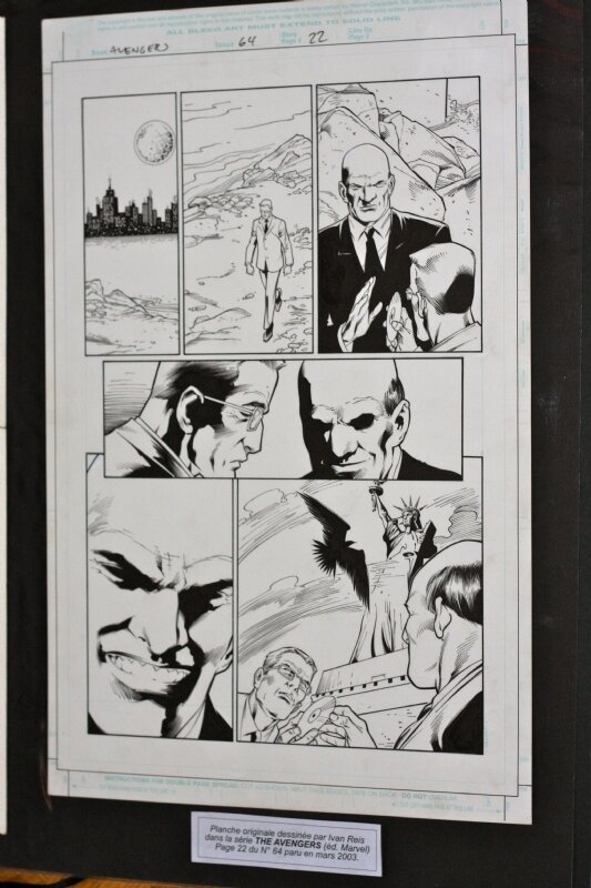 Ivan REIS, Avengers - Planche originale