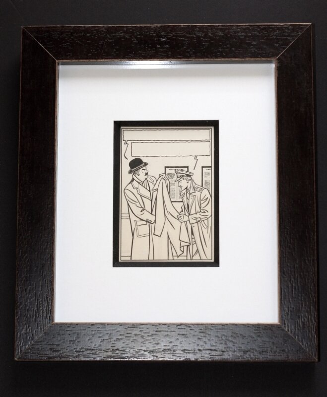 Jacobs, La Marque Jaune - Comic Strip