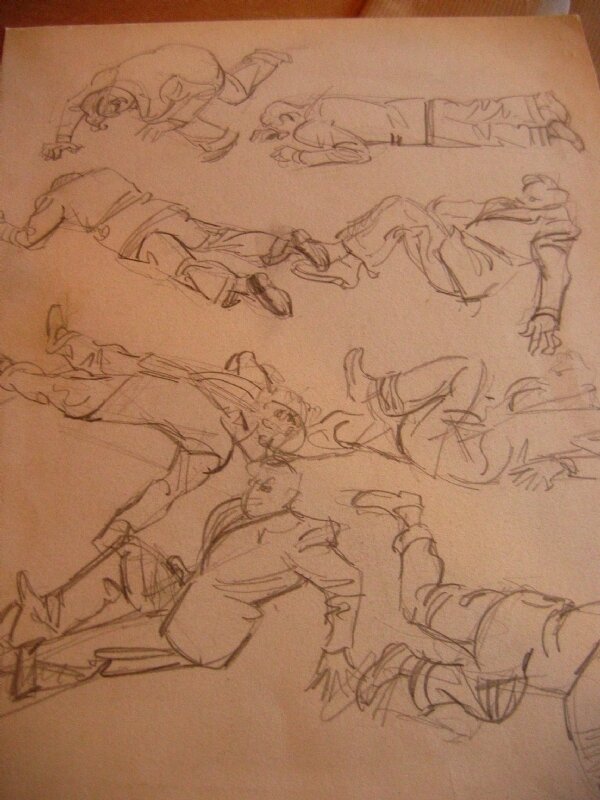 Jacobs - Mystère de la Grande Pyramide - Original Illustration