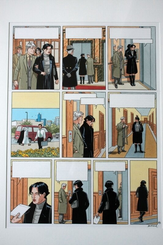 Juillard Long voyage de Lena pl43 - Comic Strip