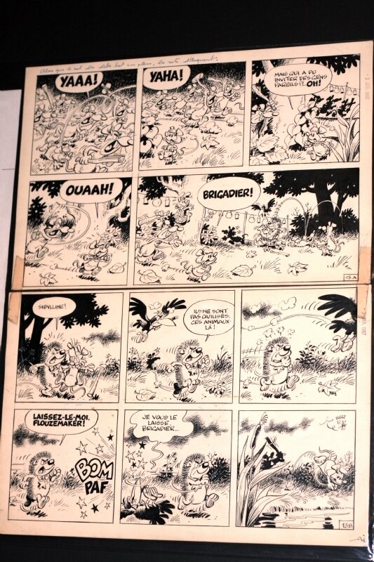 Macherot, Sybilline en danger - Comic Strip