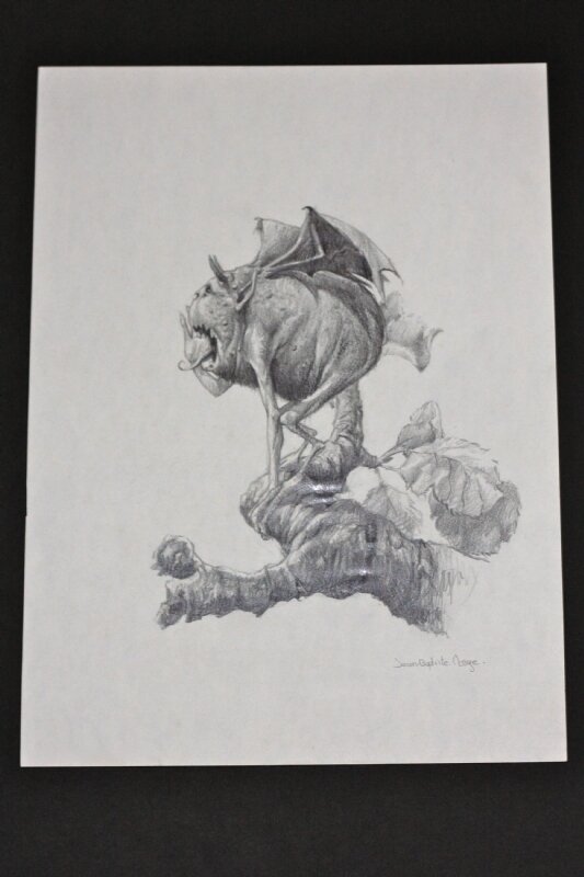 Monge, illustration pour le livre Halloween - Original Illustration