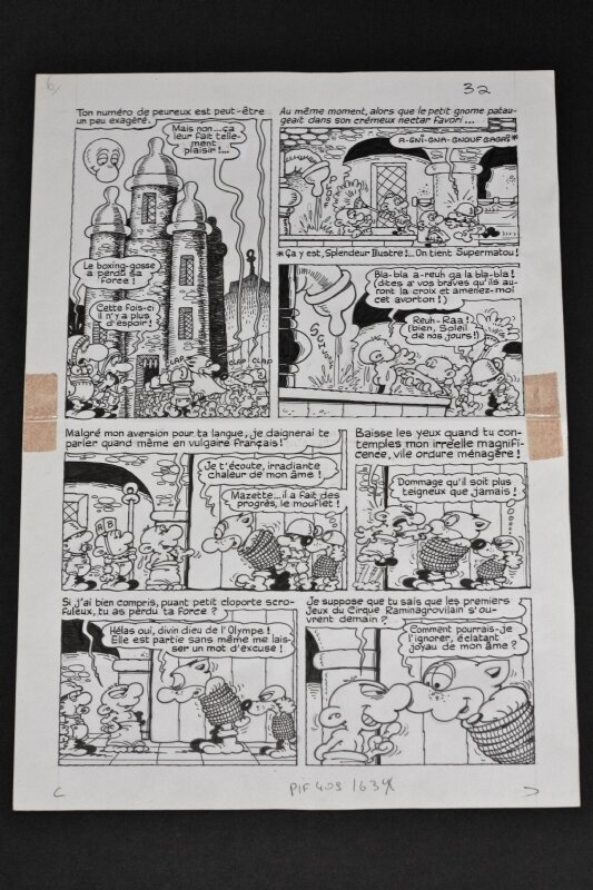 Poirier, Supermatou  pl 3 d'une histoire complète Agagax 1er - Comic Strip