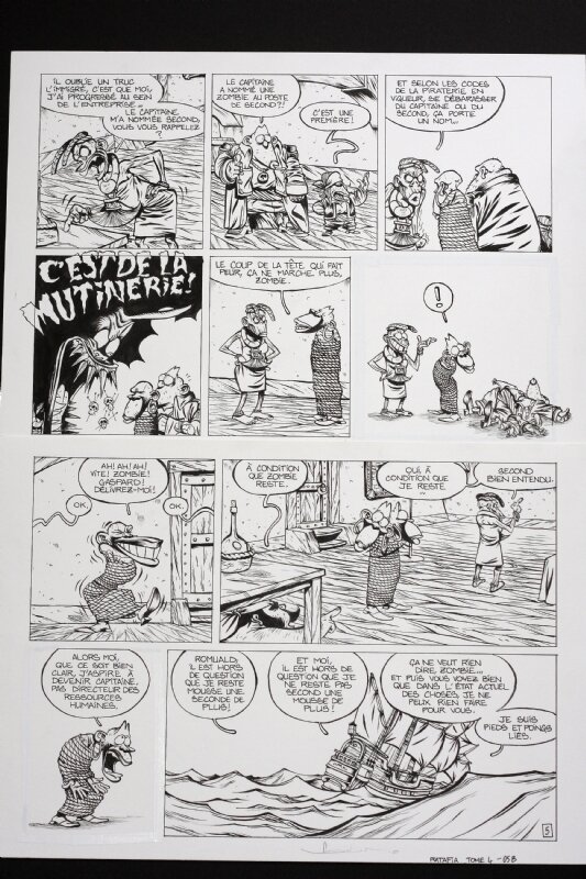 Nicolas Pothier, Frédérik Salsedo, Salsedo, pl 5 de Ratafia tome 4 - Comic Strip