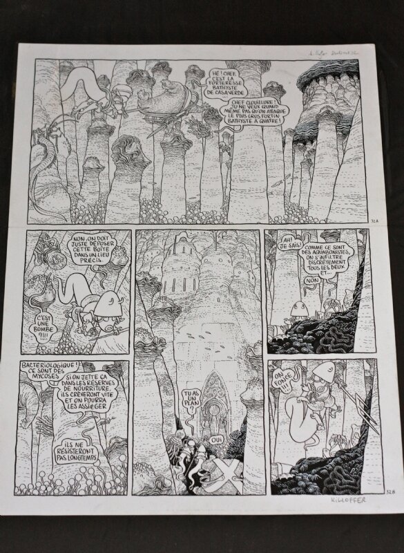 Joann Sfar, Lewis Trondheim, Killoffer, Killoffer, pl de Donjon Les Profondeurs - Comic Strip