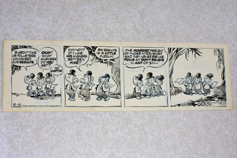 Walt KELLY, Pogo daily strip - Planche originale