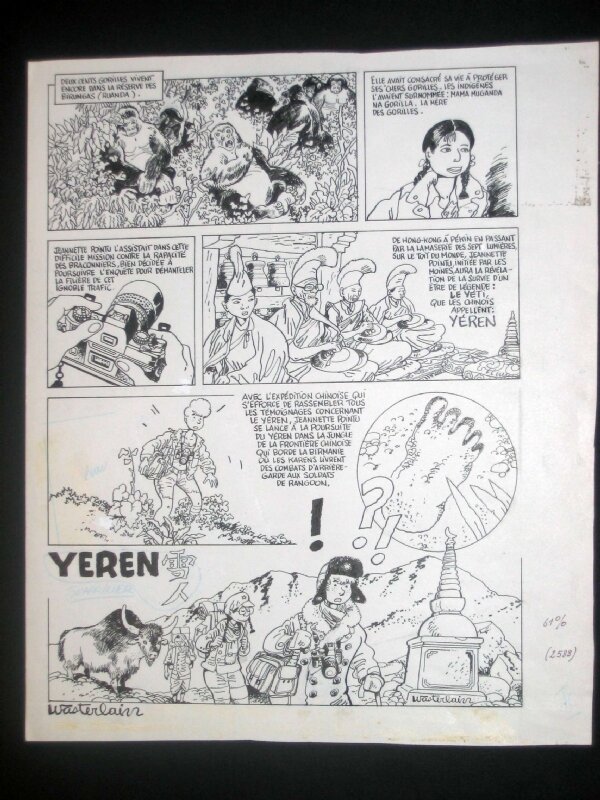 Wasterlain - Jeannette Pointu - Comic Strip