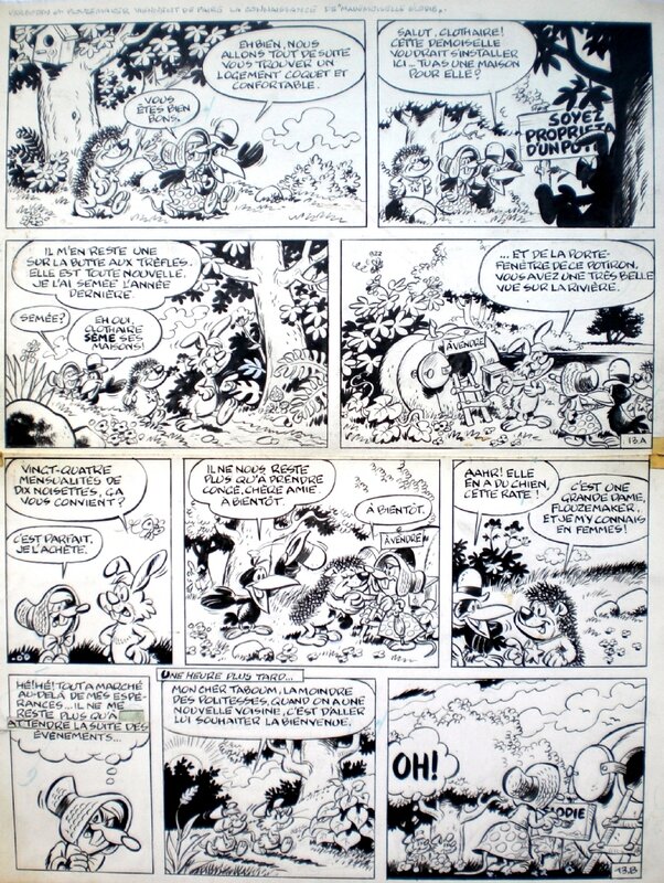Raymond Macherot, Sibylline en danger (T2): Planche 13 - Comic Strip