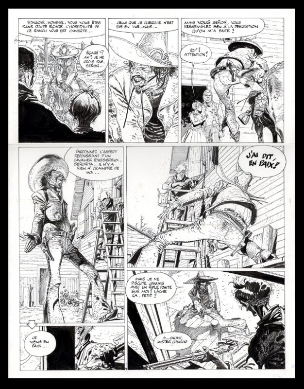 Hermann, Comanche, Les shériffs - Comic Strip