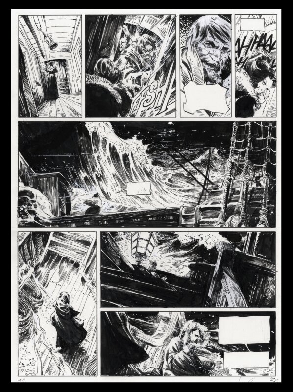 Lauffray, Long John Silver 2 - Planche originale