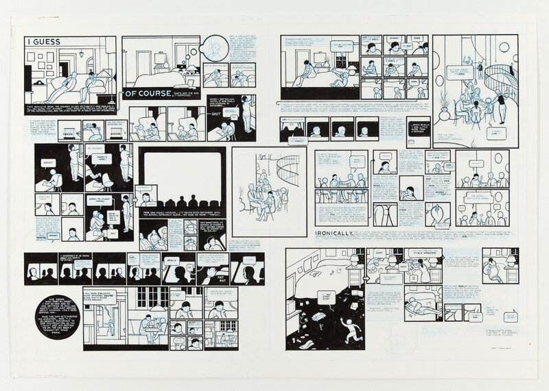 Chris Ware, Acme Novelty Library 18 - Planche originale