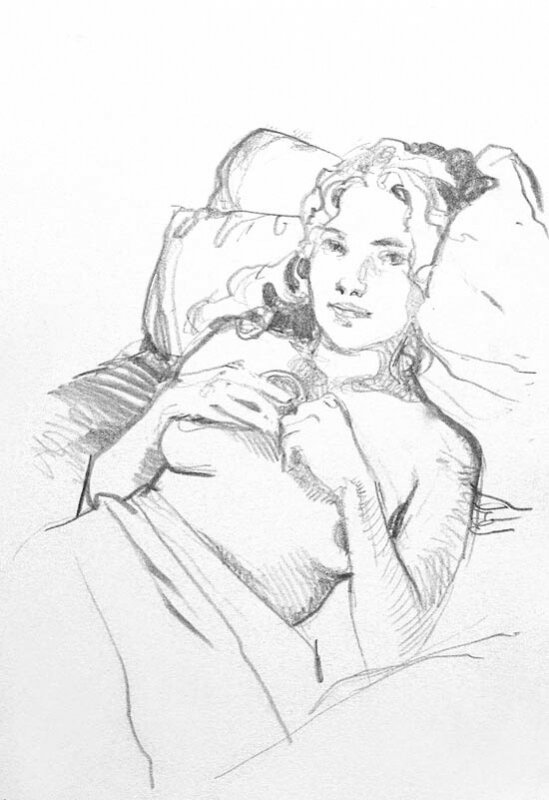 Luigi Critone, Filles de Soleil T10 P09 Partie 2 - Original Illustration