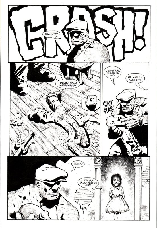 Eric Powell - The Goon #4 p12 - Planche originale