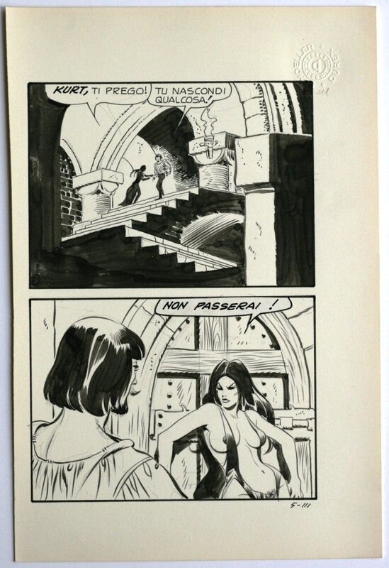 Biancaneve #5 p111 par Leone Frollo - Planche originale