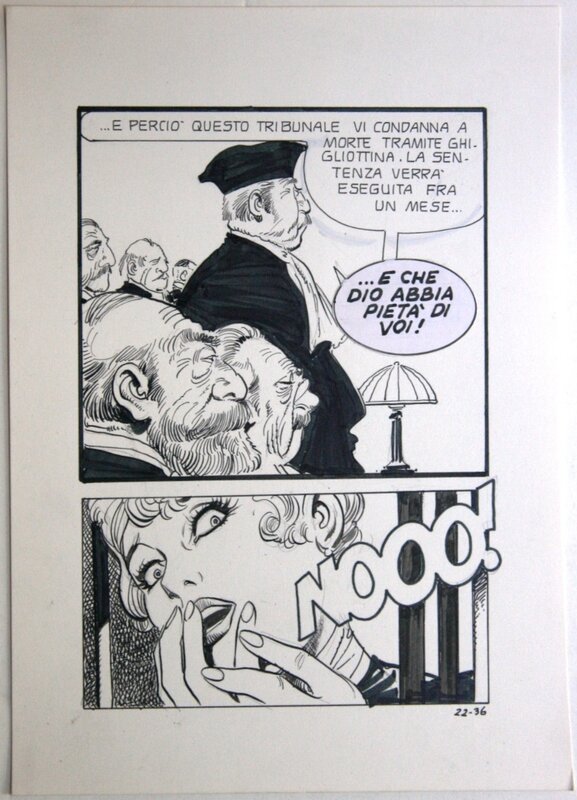 Casino #22 p36 par Leone Frollo - Planche originale