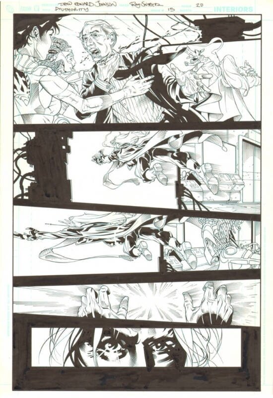 Drew Edward Johnson, Ray Snyder, The Authority V4 #15 P20 - Comic Strip