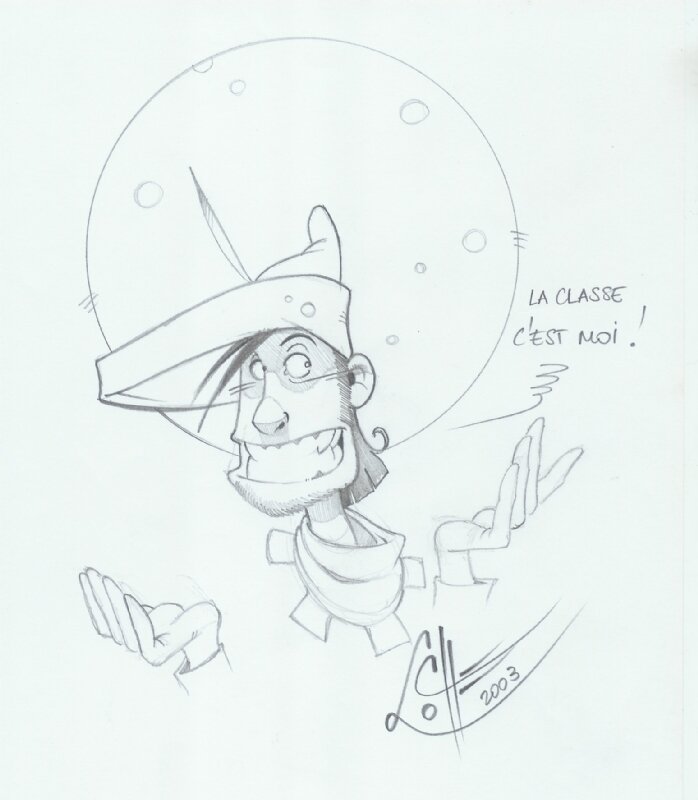 John-Simon Loche, Dessin gain au concours BD Gest' - Illustration originale