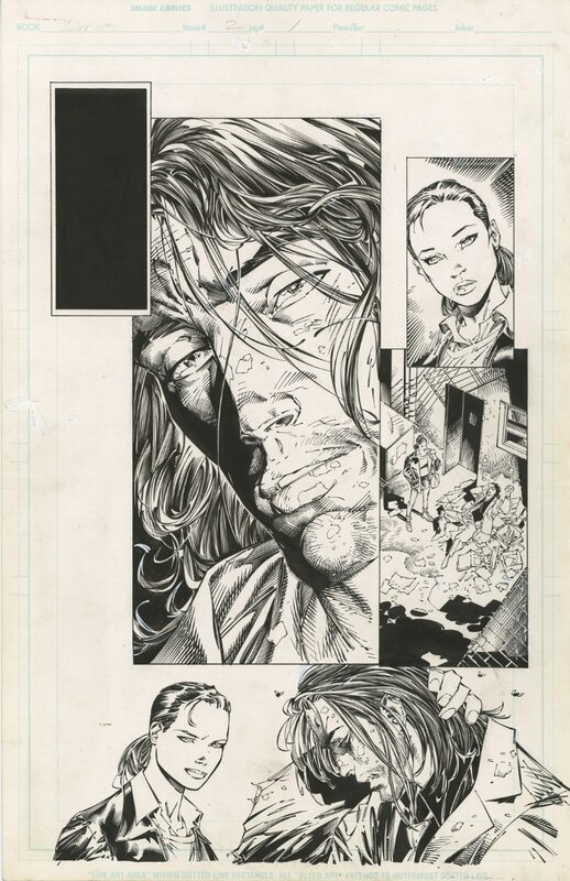 The Darkness T2 P1 by Marc Silvestri - Comic Strip