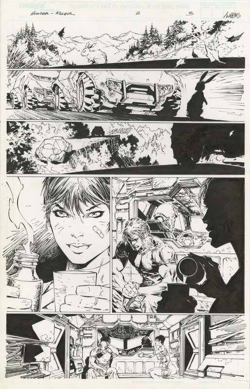 Hunter-Killer T2 P3 by Marc Silvestri, Joe Weems - Comic Strip