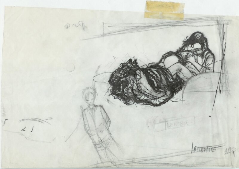 Laurent Vicomte, Calque Sasmira Recto - Œuvre originale