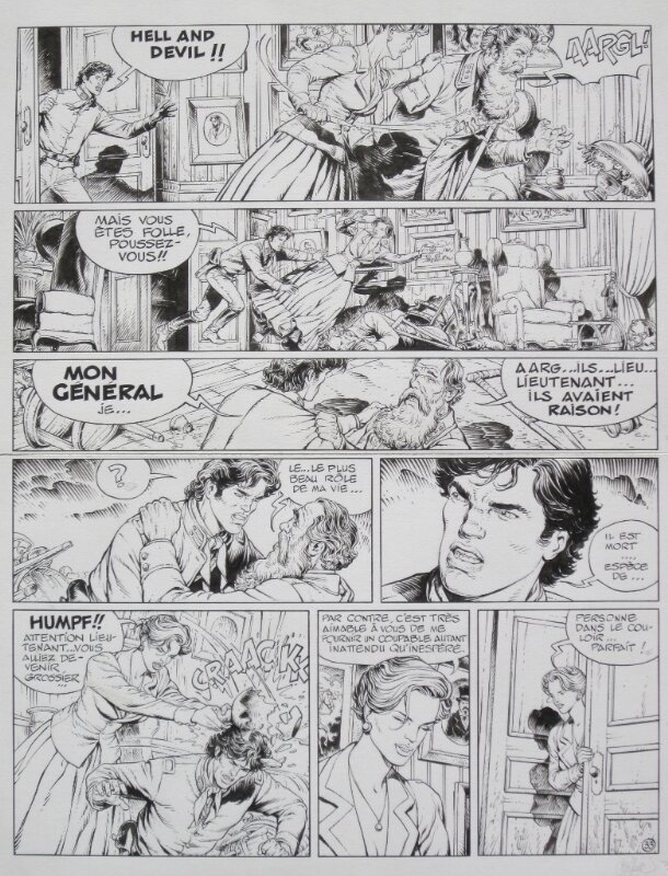 Michel Blanc-Dumont, La jeunesse de Blueberry - Comic Strip