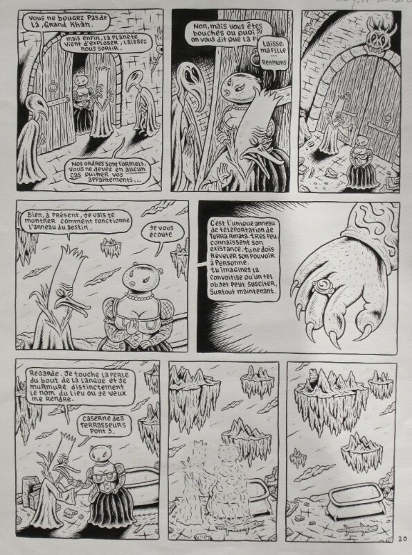 Donjon monsters by Stéphane Blanquet - Comic Strip