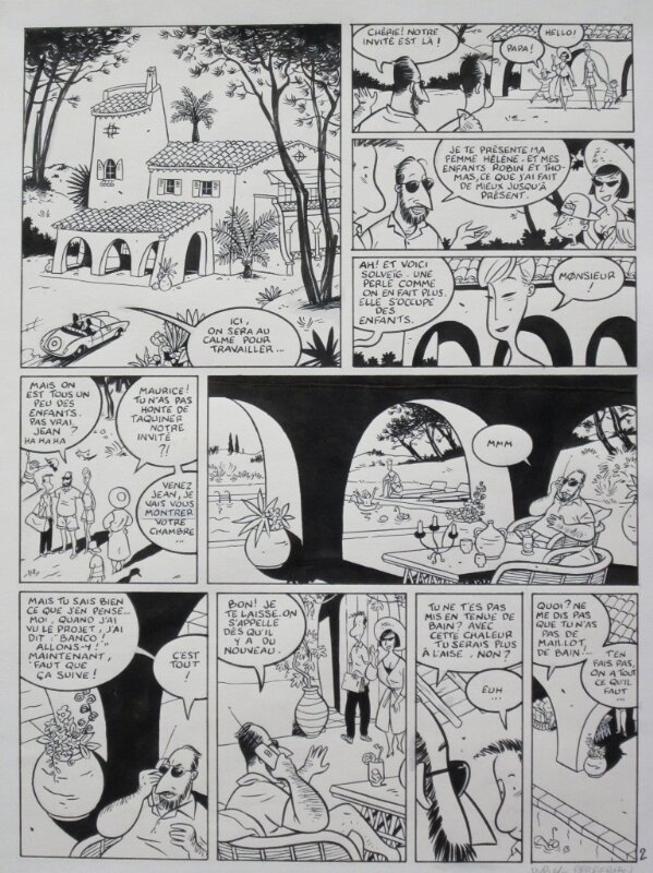 Monsieur Jean by Philippe Dupuy, Charles Berberian - Comic Strip