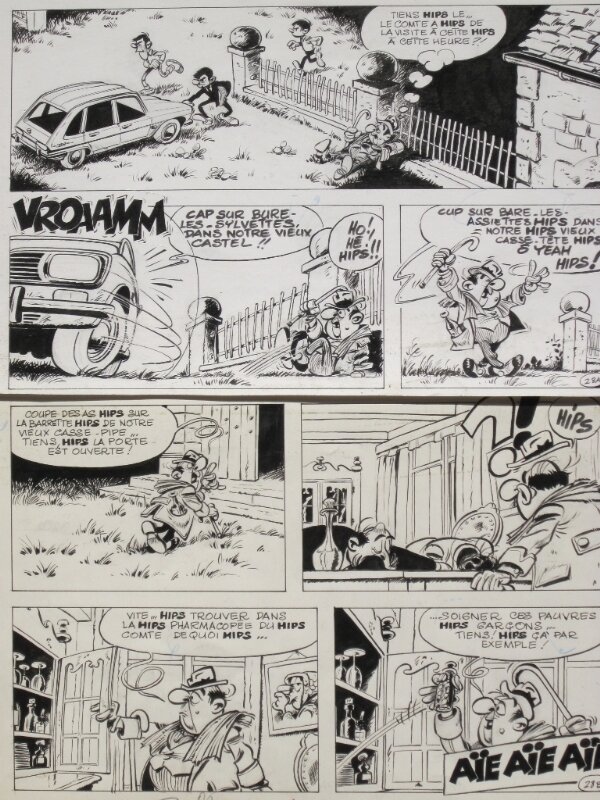 Spirou et Fantasio by Jean-Claude Fournier - Comic Strip