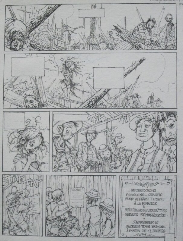 Outlaw by Xavier Fourquemin - Comic Strip