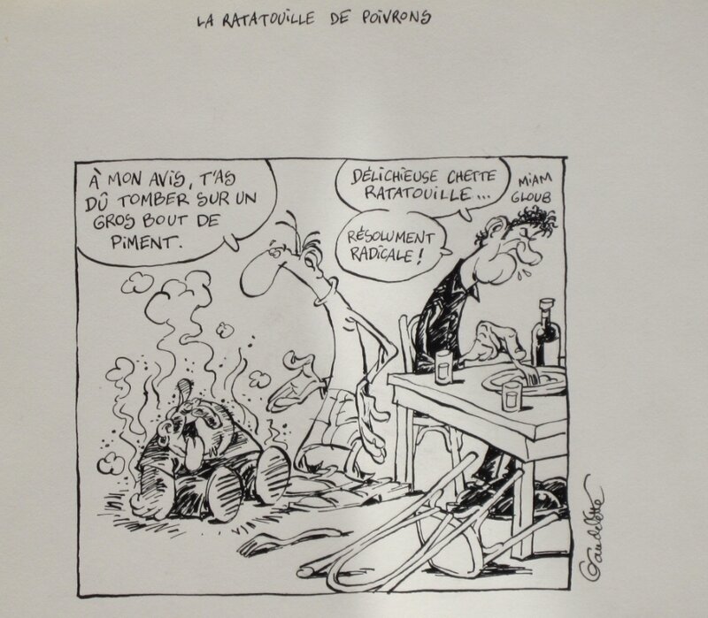 Dessin by Michel Gaudelette - Comic Strip
